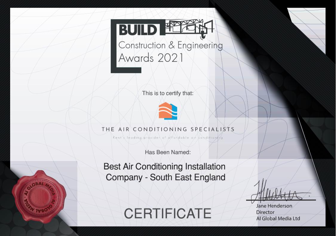 Build Construction and engineering award 2021